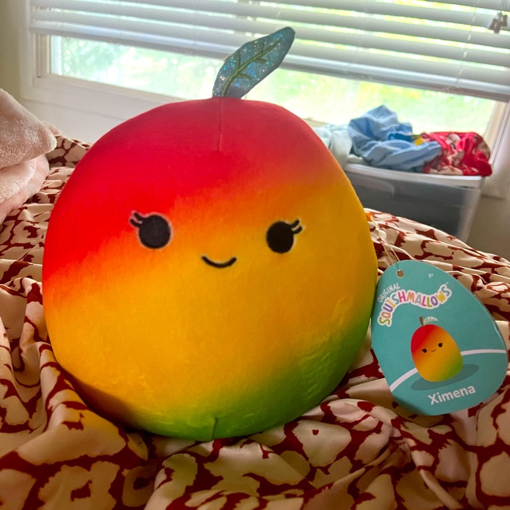 NWT 8” Ximena the mango squishmallow